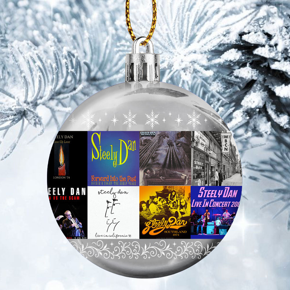 Steely Dan Ball Ornament – Jazz-Rock Elegance for the Holidays