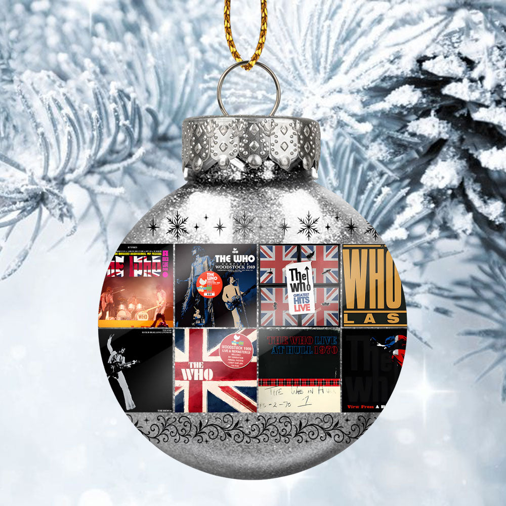 The Who Ball Ornament – A Rock Legacy on Your Tree