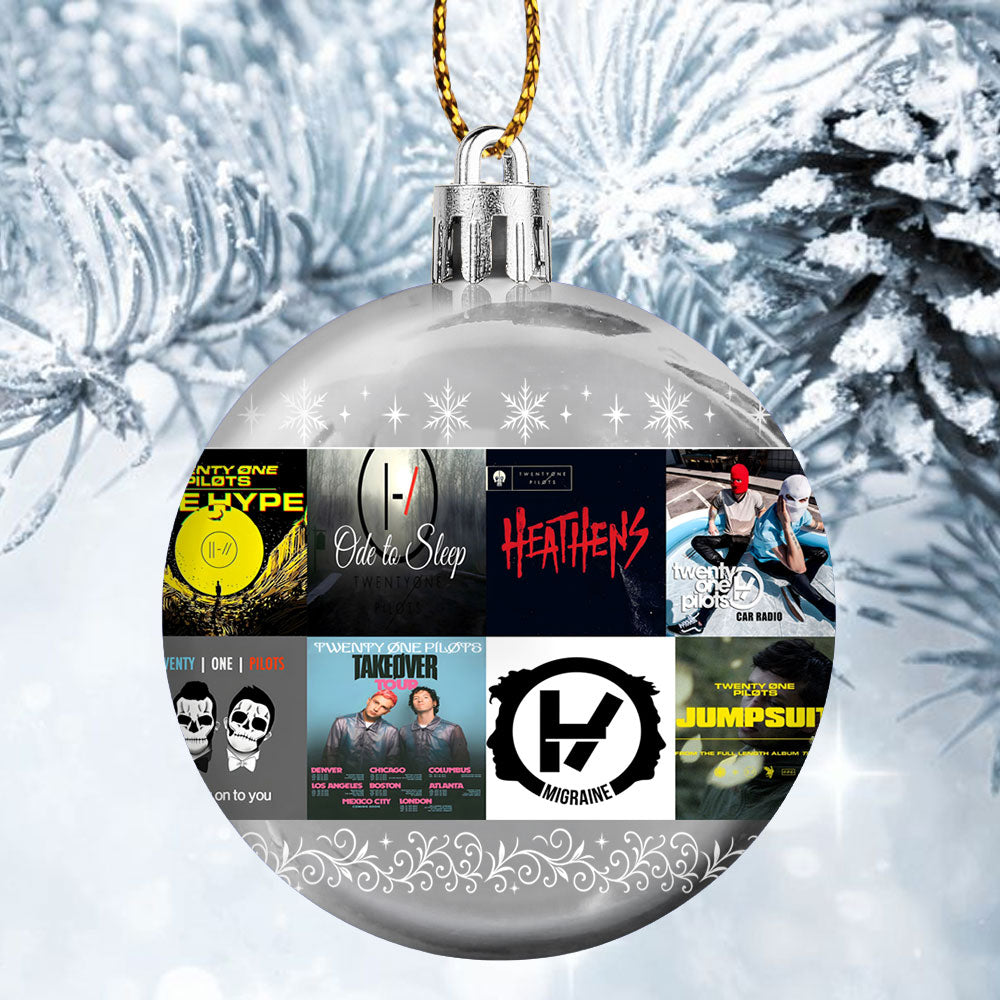 Twenty One Pilots Ball Ornament – Alternative Soundscape