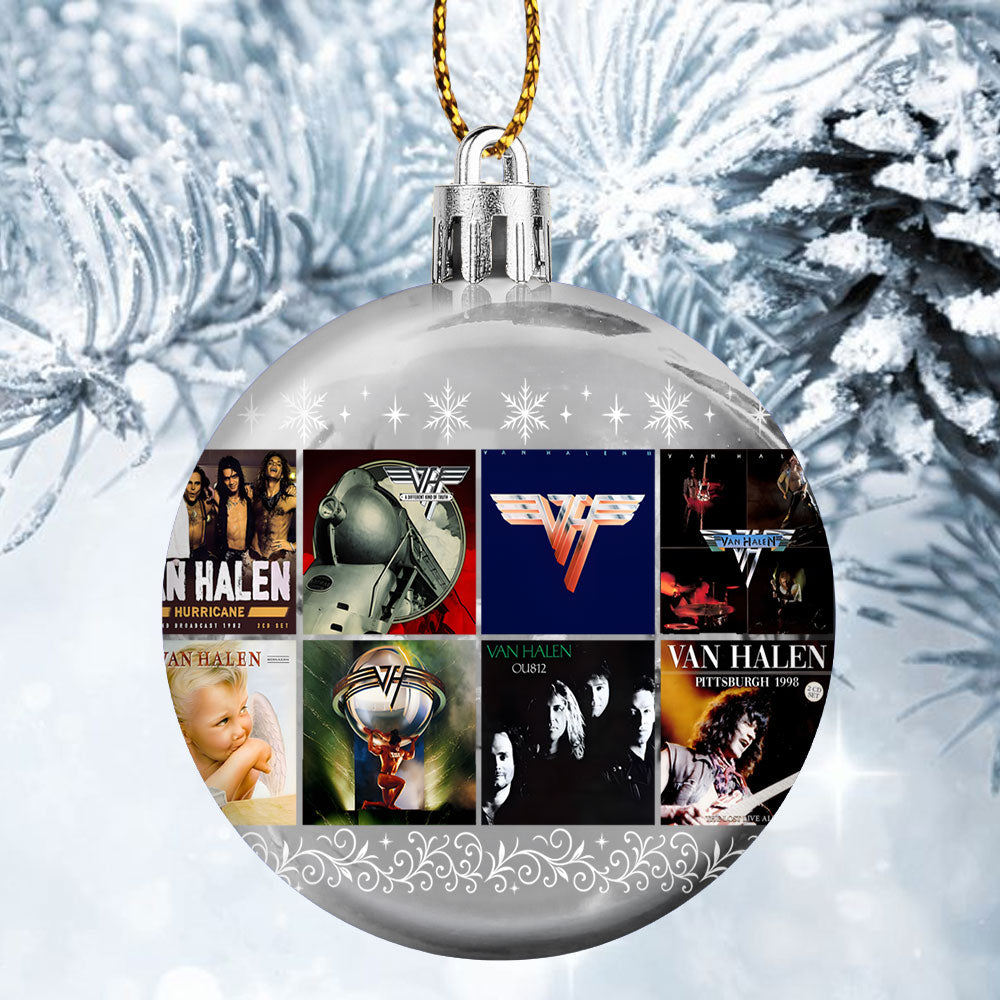 Van Halen Ball Ornament – Rock ’n’ Roll Energy for the Holidays