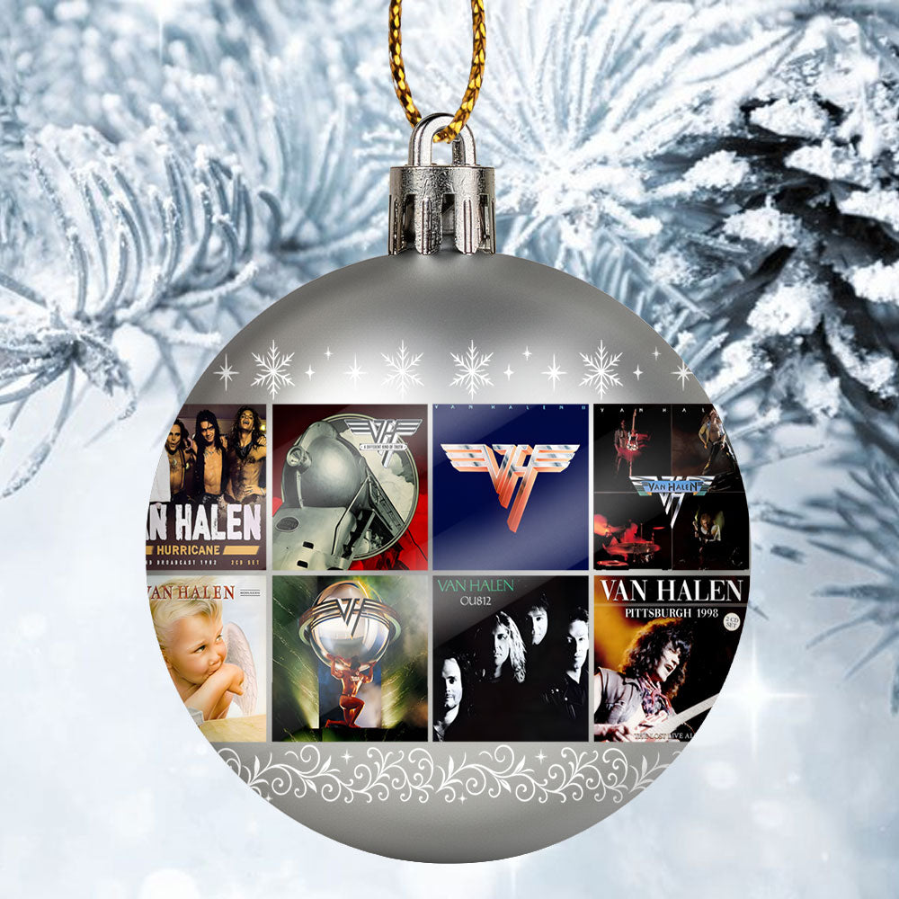 Van Halen Ball Ornament – Rock ’n’ Roll Energy for the Holidays
