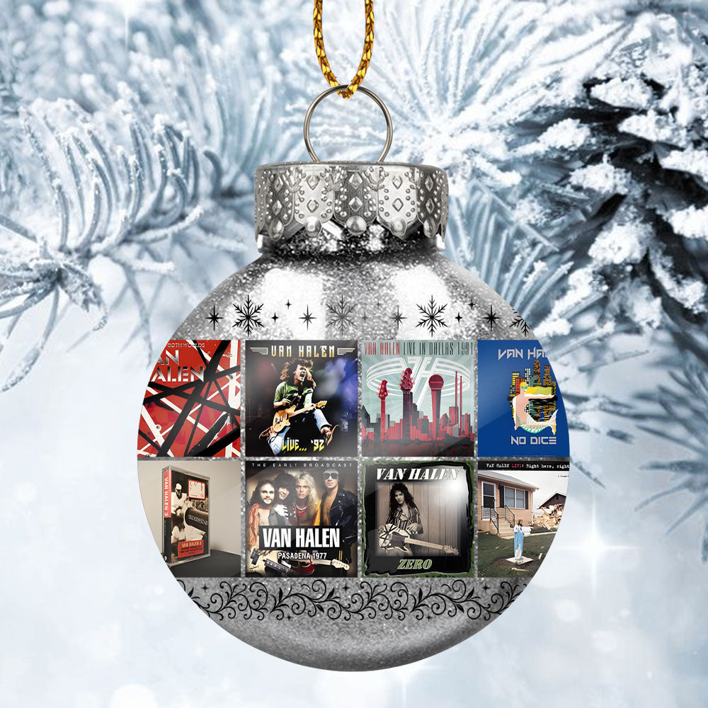 Van Halen Ball Ornament – Rock ’n’ Roll Energy for the Holidays