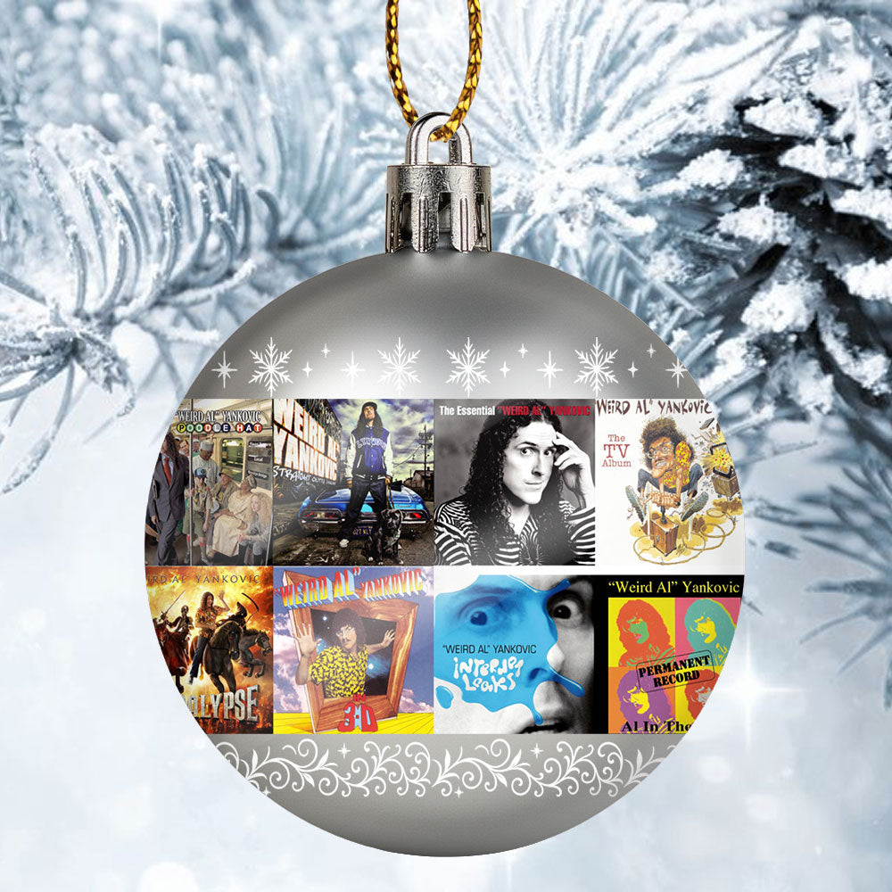 Weird Al Yankovic Ornament – A Hilarious Twist for Your Holiday Tree
