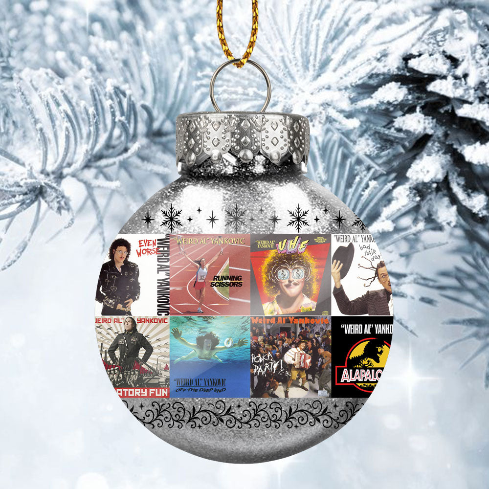 Weird Al Yankovic Ornament – A Hilarious Twist for Your Holiday Tree
