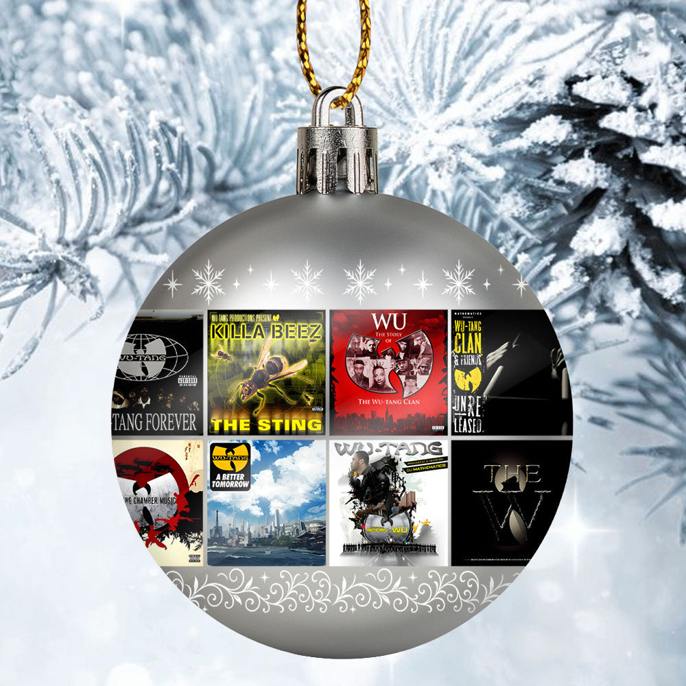 Wu-Tang Clan Ball Ornament – Hip-Hop Legacy Meets Holiday Style
