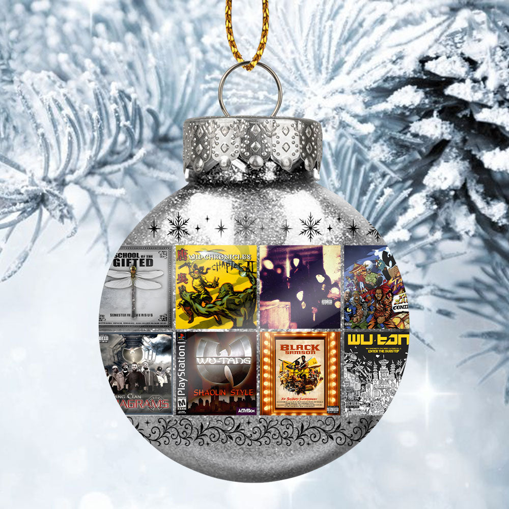 Wu-Tang Clan Ball Ornament – Hip-Hop Legacy Meets Holiday Style