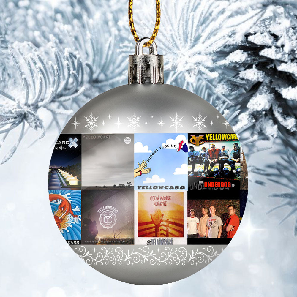 Yellowcard Ball Ornament – Pop-Punk Spirit for the Holidays
