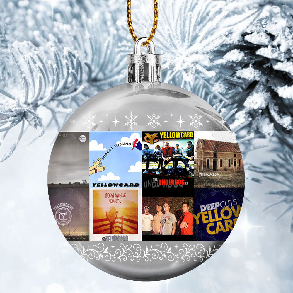 Yellowcard Ball Ornament – Pop-Punk Spirit for the Holidays