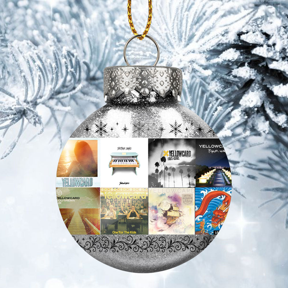 Yellowcard Ball Ornament – Pop-Punk Spirit for the Holidays
