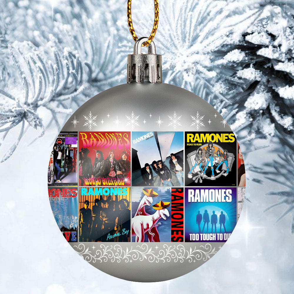 Ramones Ball Ornament – A Punk Rock Classic for a Loud and Merry Christmas