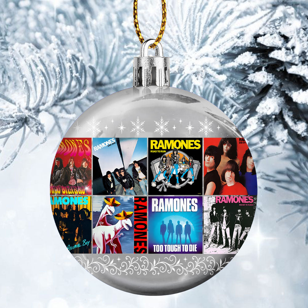 Ramones Ball Ornament – A Punk Rock Classic for a Loud and Merry Christmas