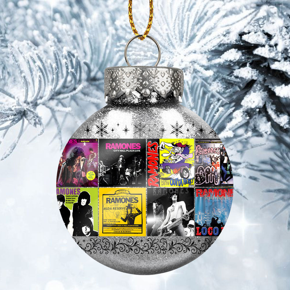 Ramones Ball Ornament – A Punk Rock Classic for a Loud and Merry Christmas