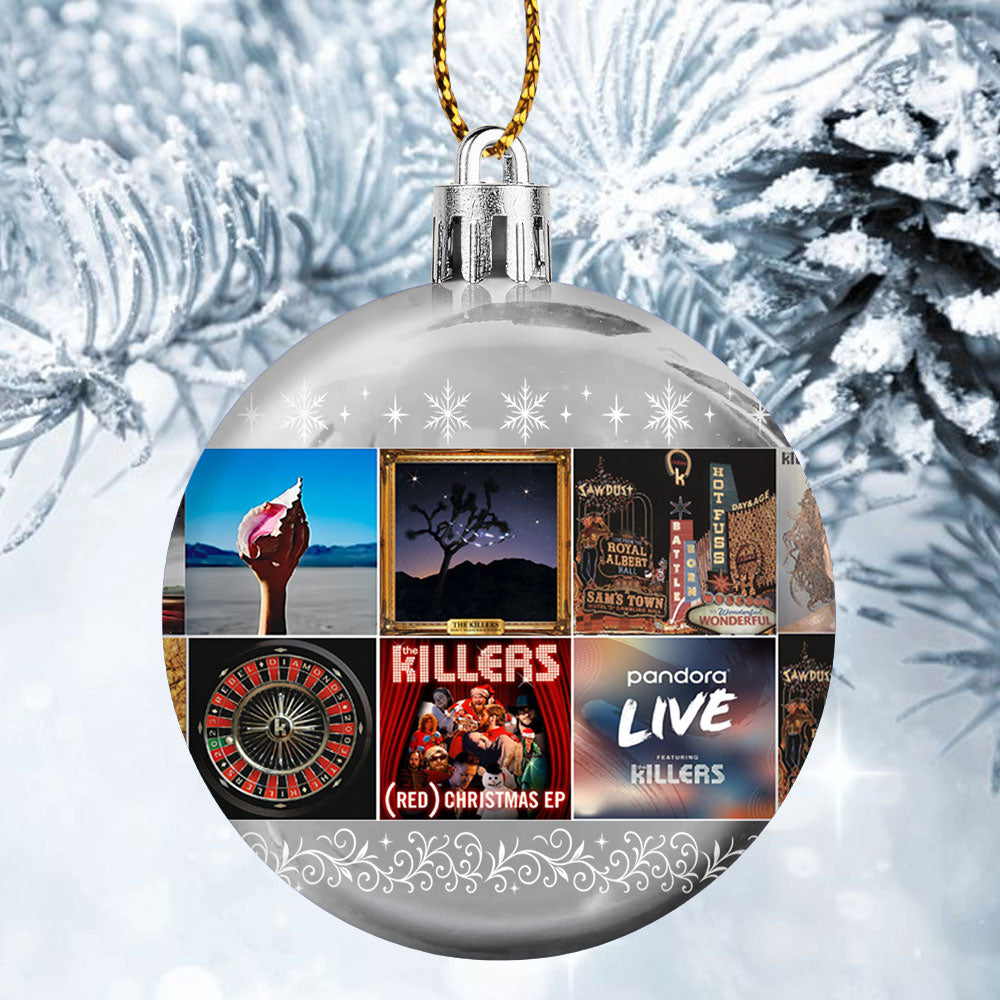The Killers Ball Ornament – Shine Bright with Indie Rock Flair