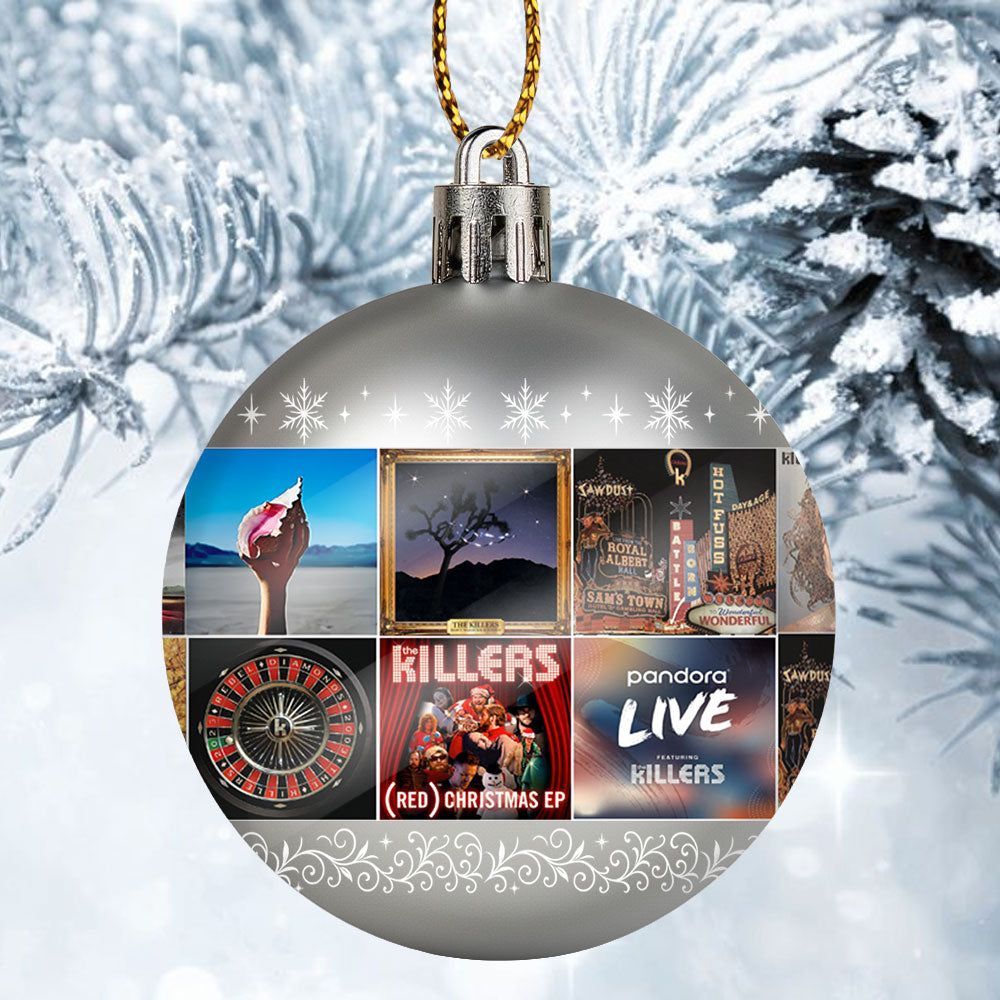 The Killers Ball Ornament – Shine Bright with Indie Rock Flair