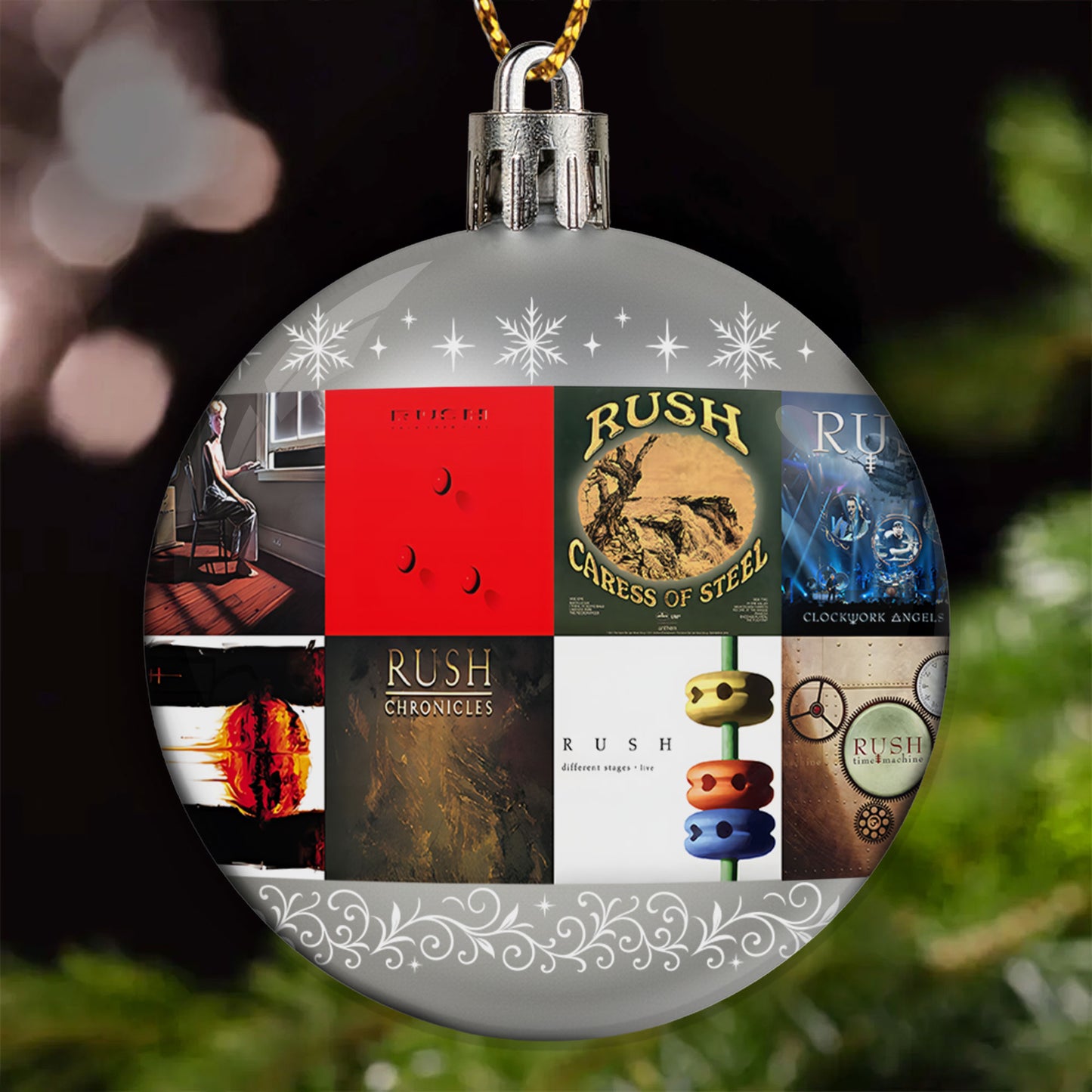 Rush Ball Ornament – A Progressive Rock Masterpiece for the Holiday Season