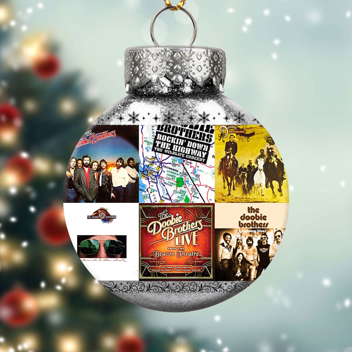 The Doobie Brothers Ball Ornament – A Classic Rock Christmas Gift
