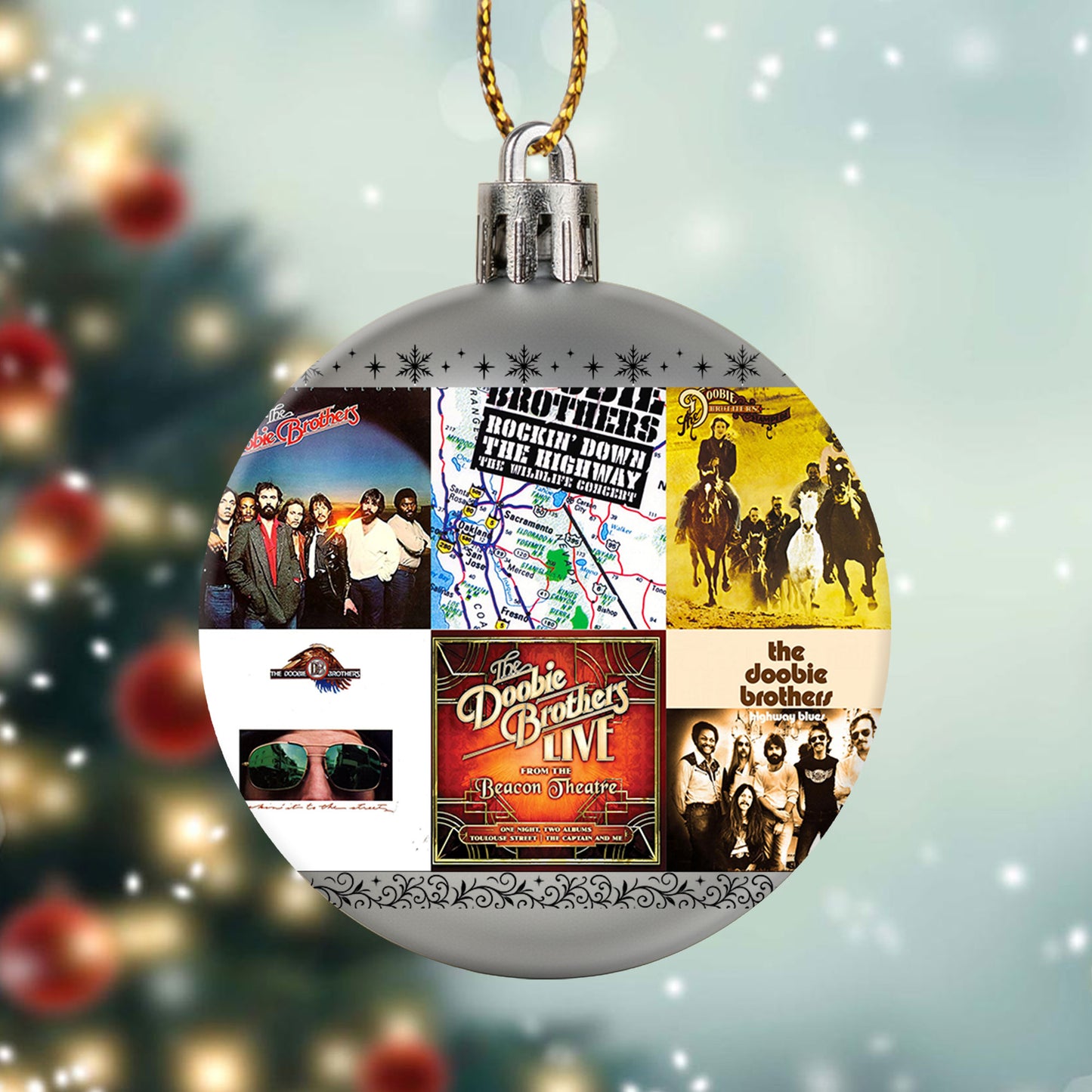 The Doobie Brothers Ball Ornament – A Classic Rock Christmas Gift