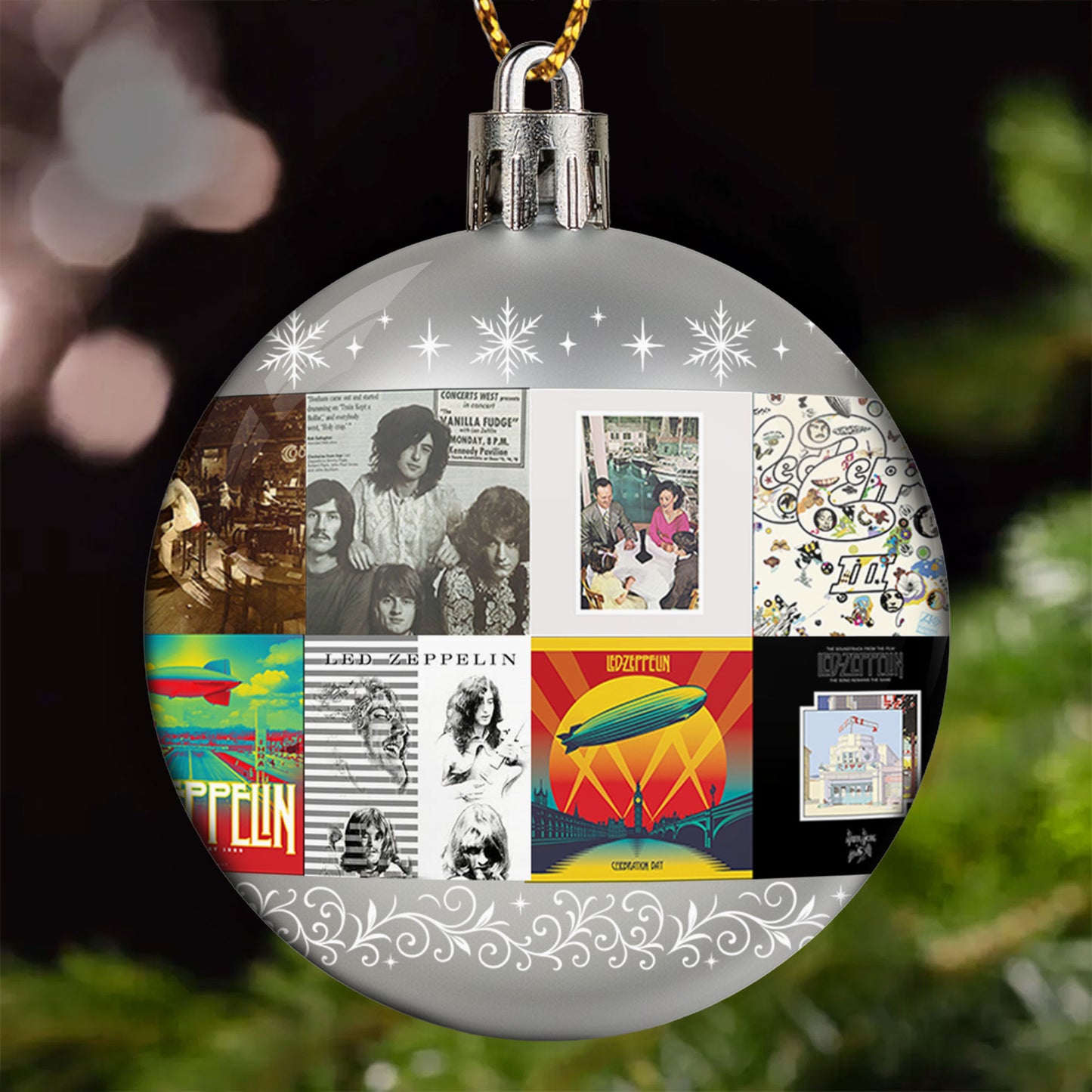 Led Zeppelin Ball Ornament – The Legends of Rock Immortalized