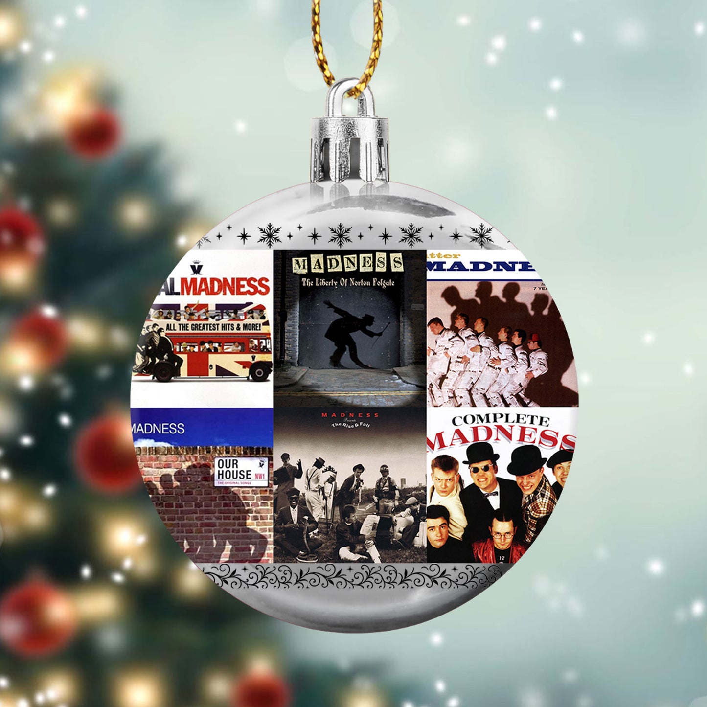 Madness Ball Ornament – Ska Rhythms & British Charm