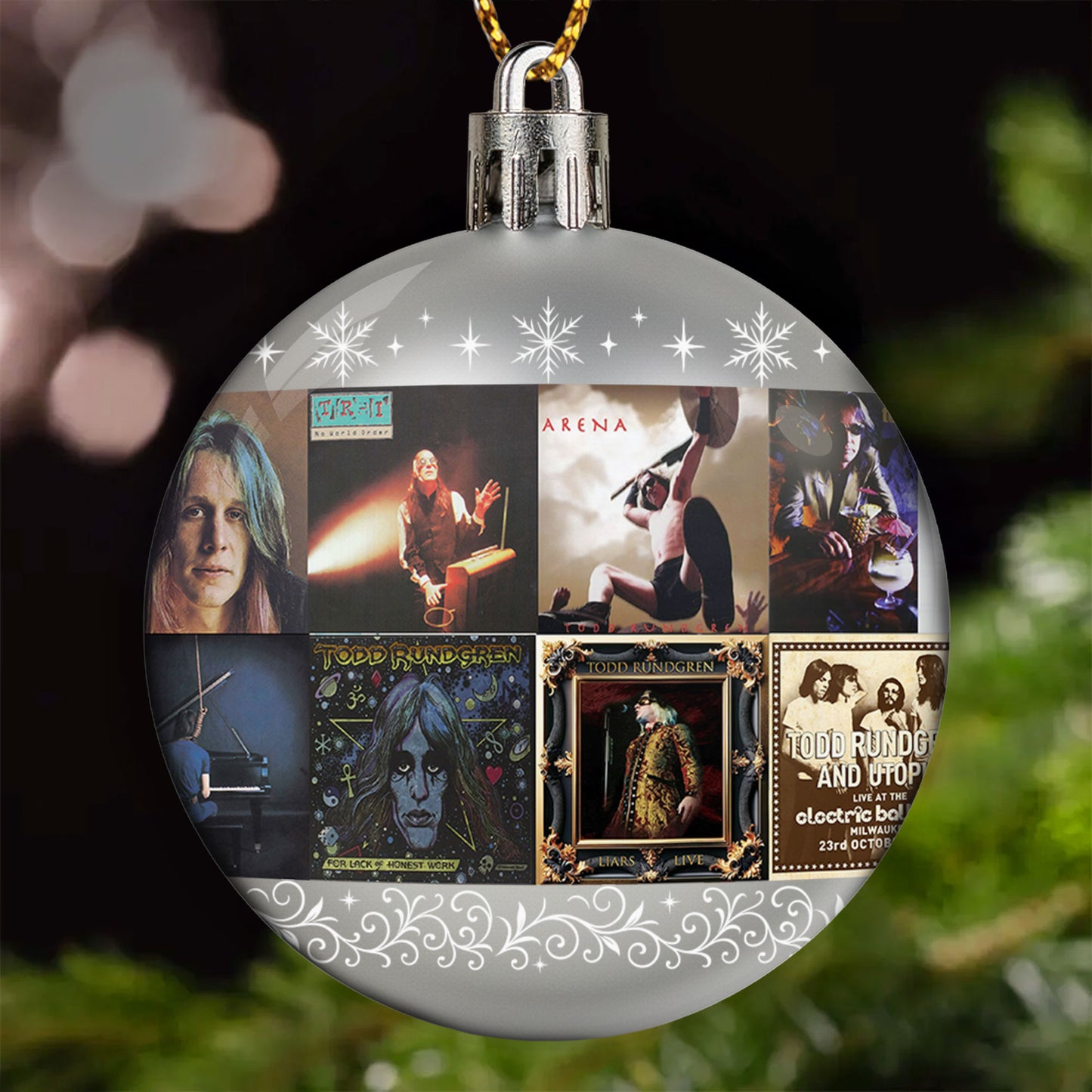Todd Rundgren Ball Ornament – Celebrating the Artistry of a True Visionary