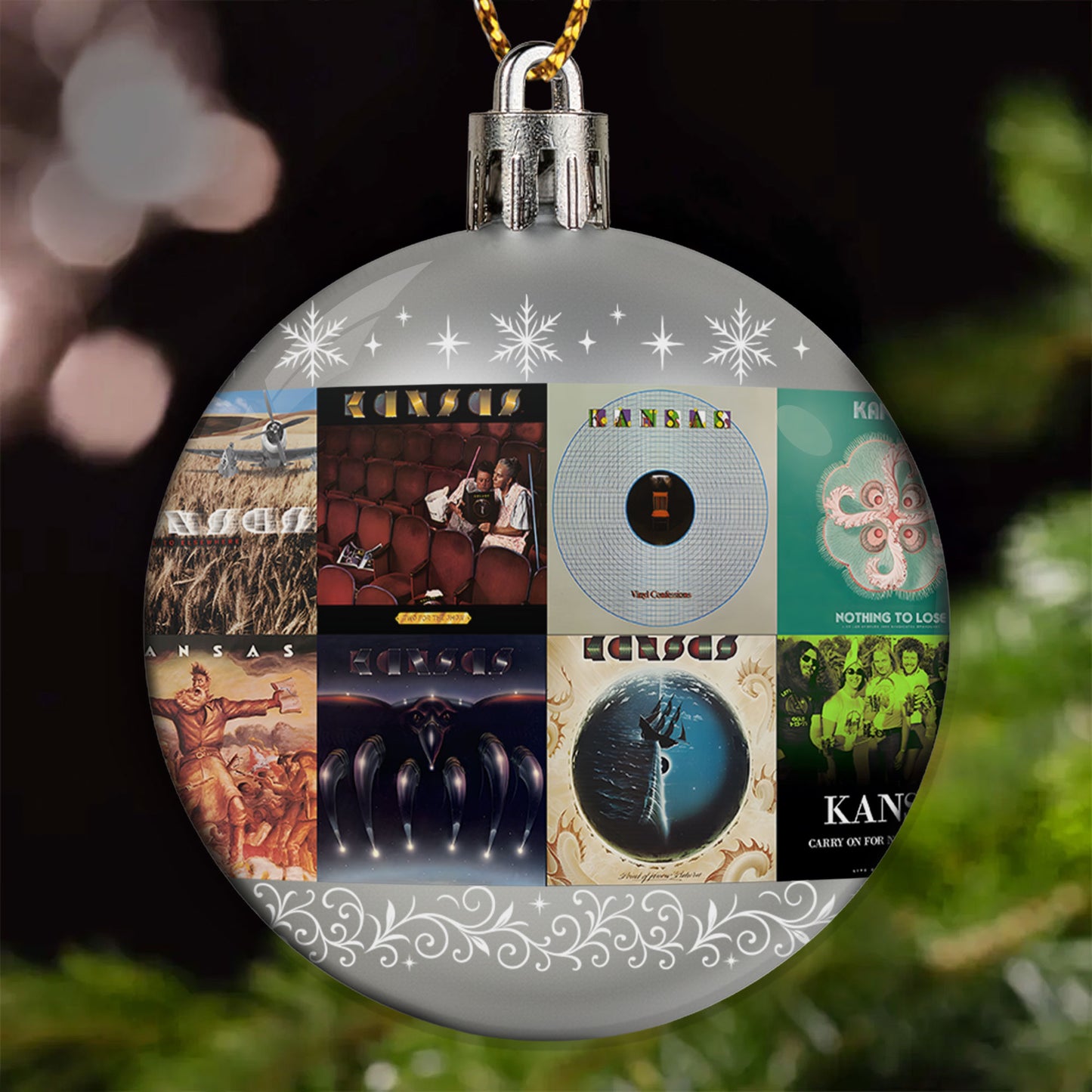 Kansas Ball Ornament – Carry On the Spirit of Classic Rock