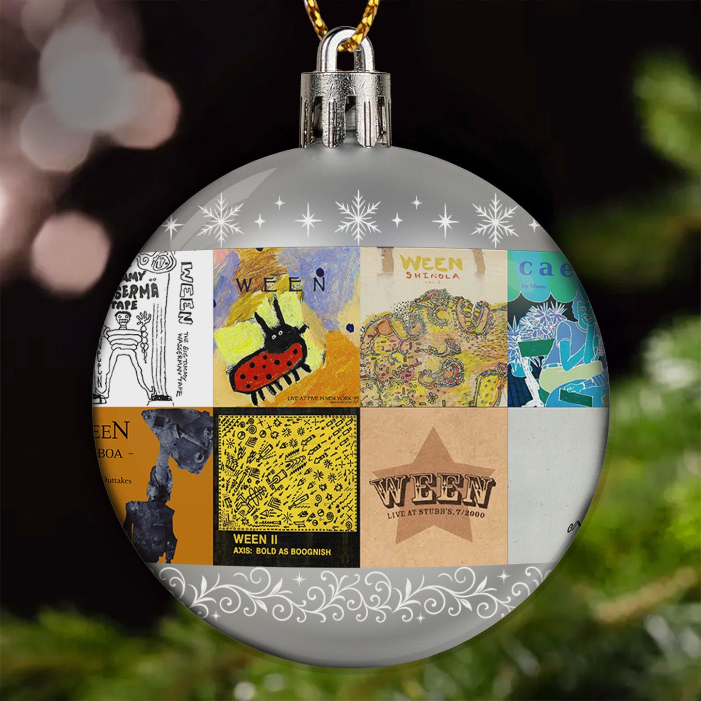 Ween Ball Ornament – A Wild and Whimsical Tribute to Musical Eccentricity