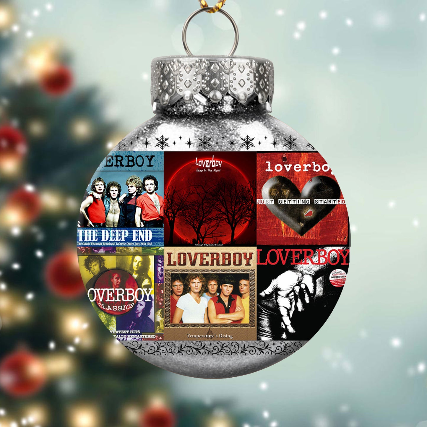 Loverboy Ball Ornament – Classic Rock Passion