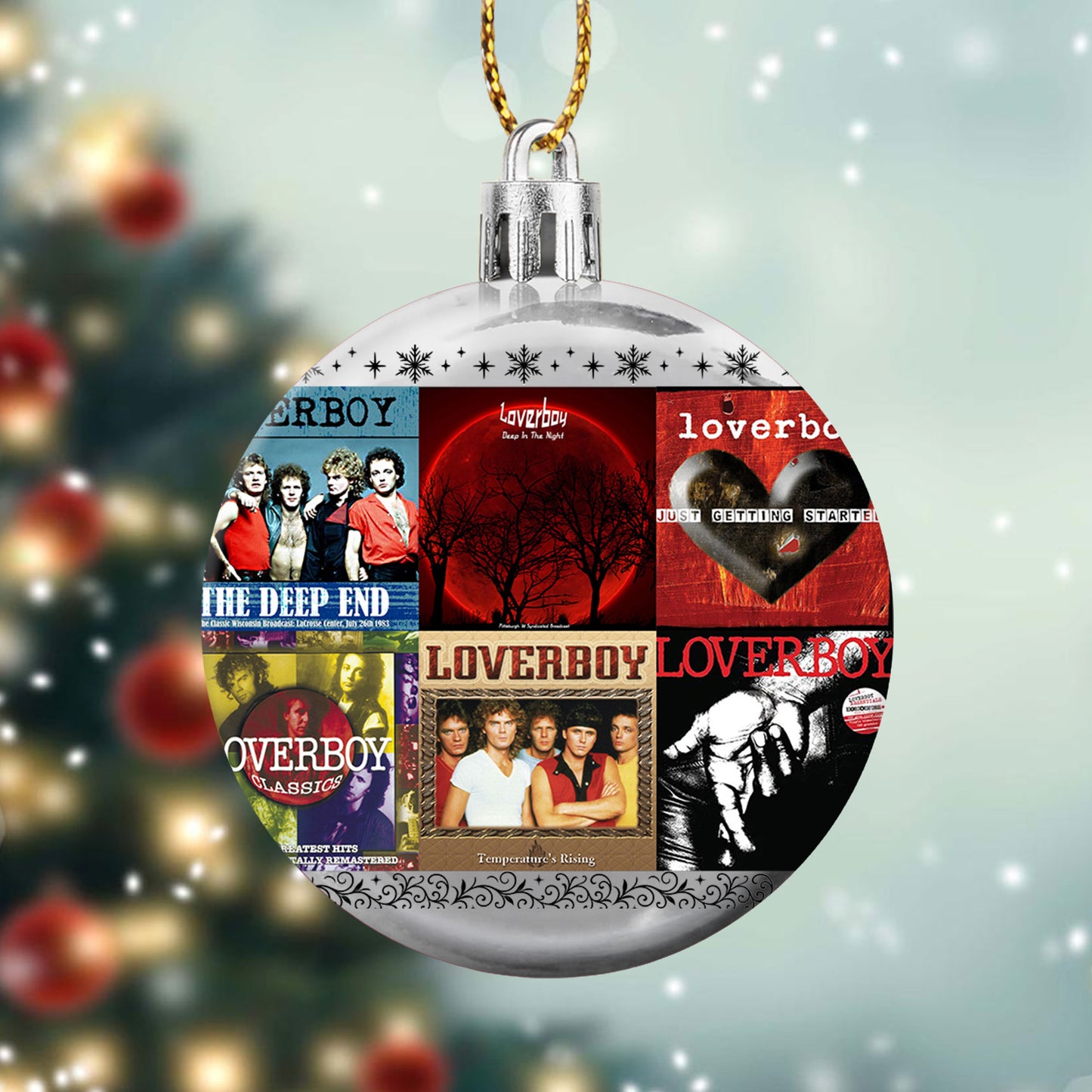 Loverboy Ball Ornament – Classic Rock Passion