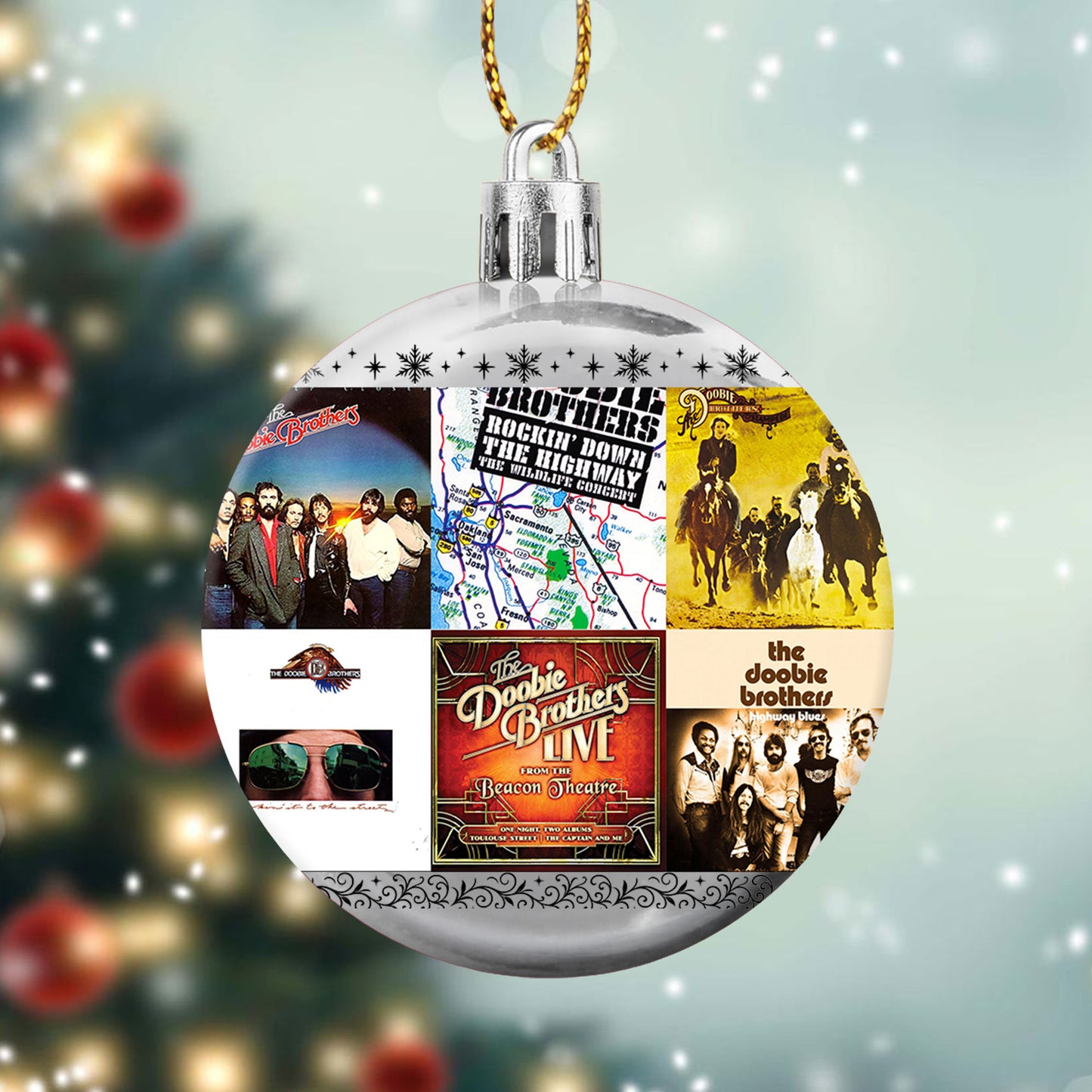 The Doobie Brothers Ball Ornament – A Classic Rock Christmas Gift