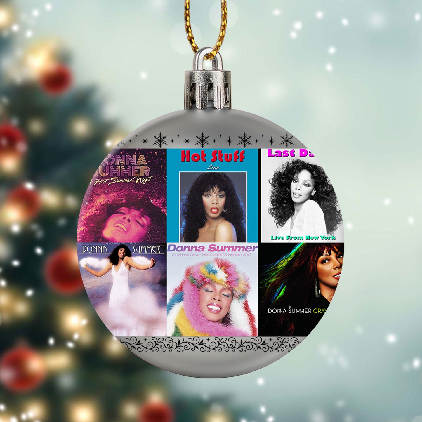 Donna Summer Ball Ornament – Disco Queen Magic for the Holidays