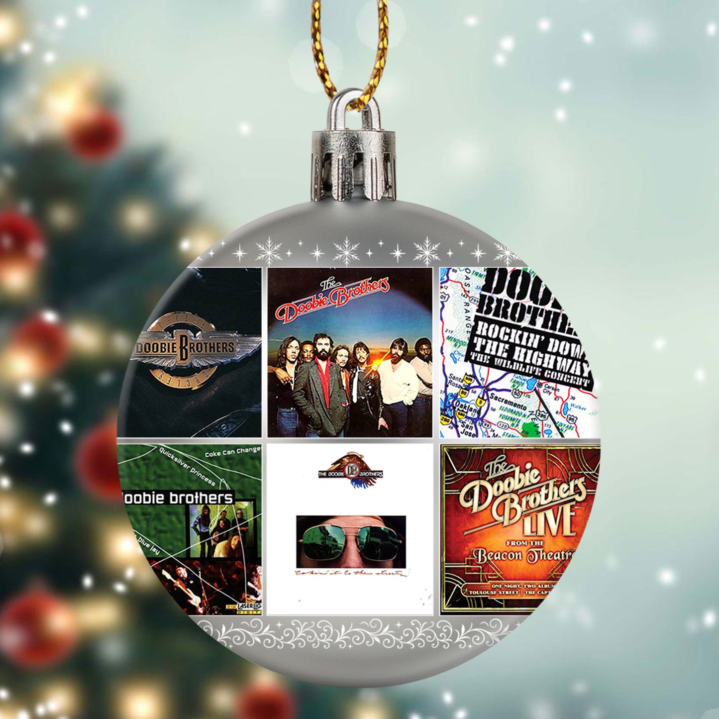The Doobie Brothers Ball Ornament – Classic Rock Spirit for the Holidays
