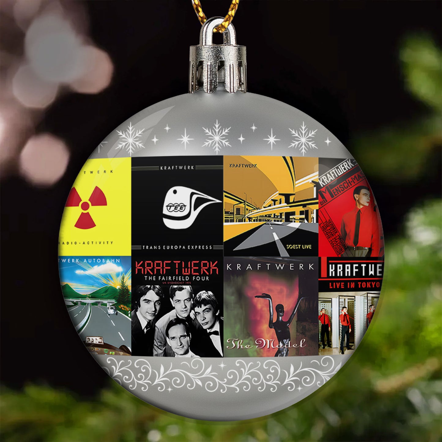 Kraftwerk Ball Ornament – The Pioneers of Electronic Sound