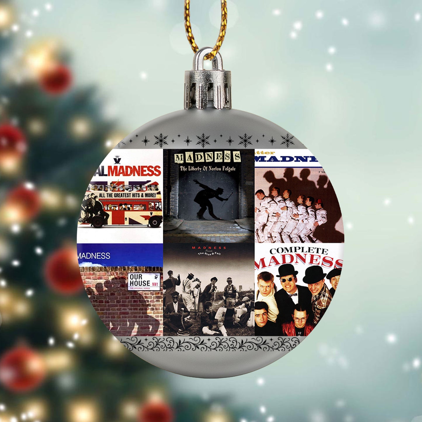 Madness Ball Ornament – Ska Rhythms & British Charm