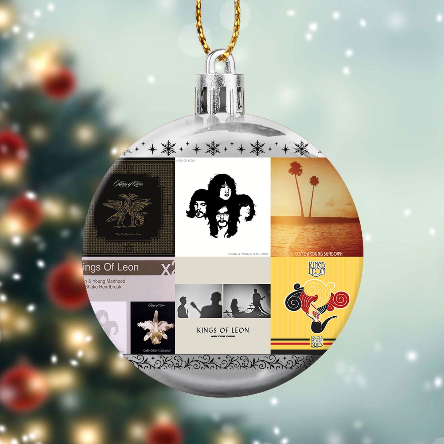 Kings of Leon Ball Ornament – Southern Rock Revival