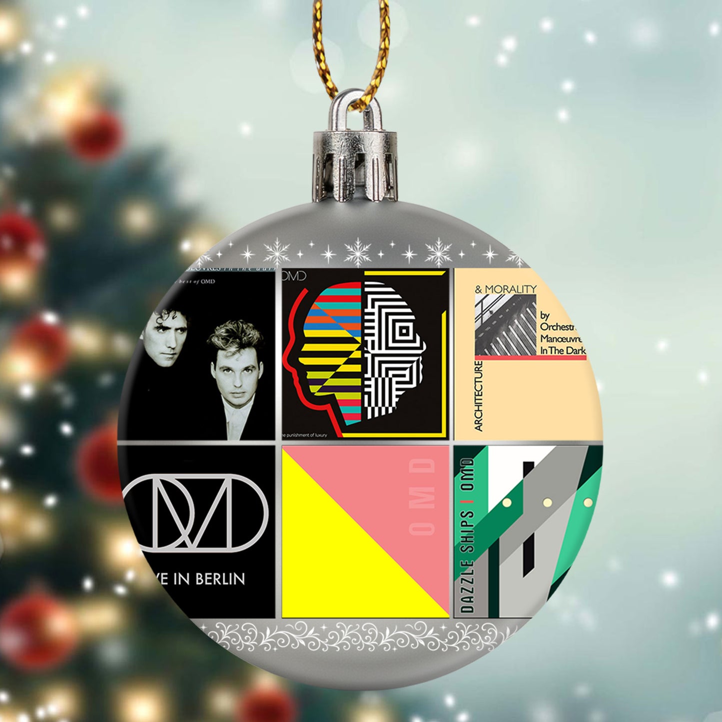 OMD Ball Ornament – A Synth-Pop Celebration for the Holidays