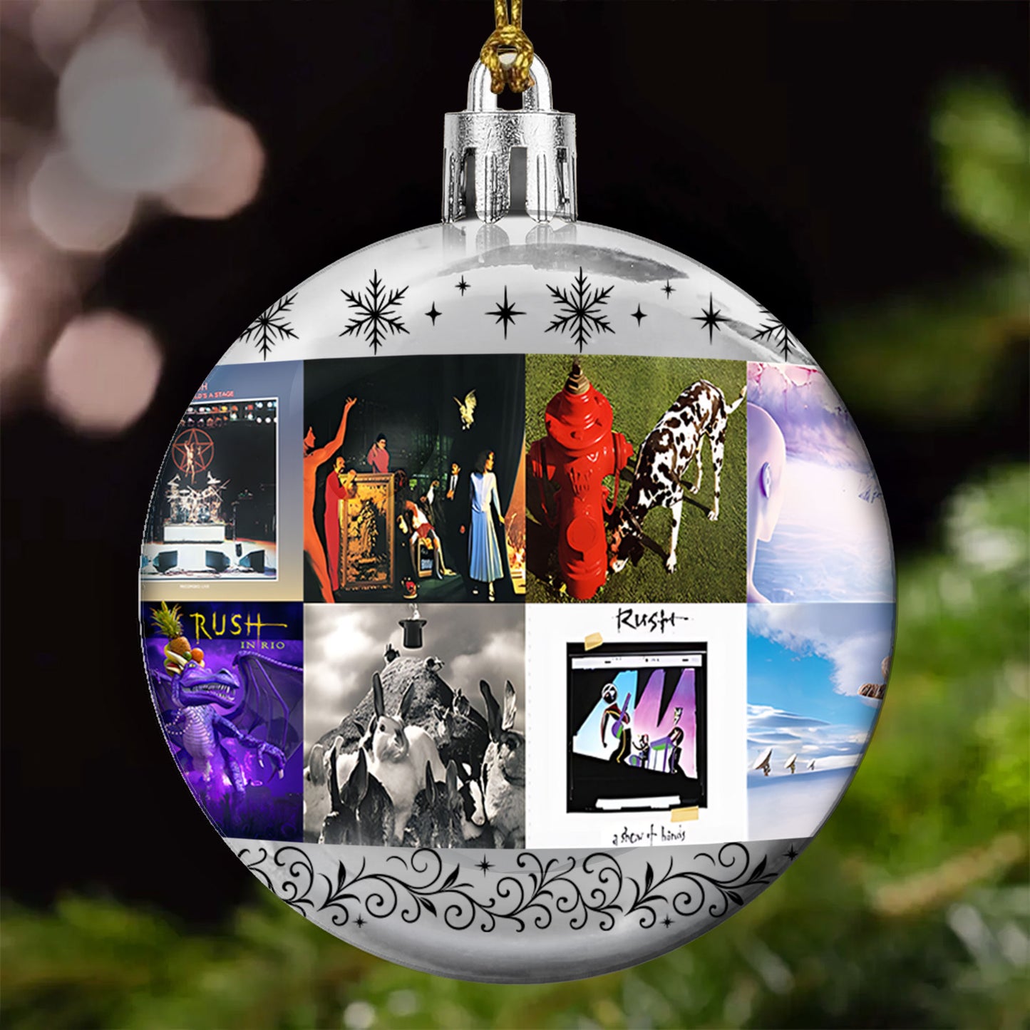 Rush Ball Ornament – A Progressive Rock Masterpiece for the Holiday Season
