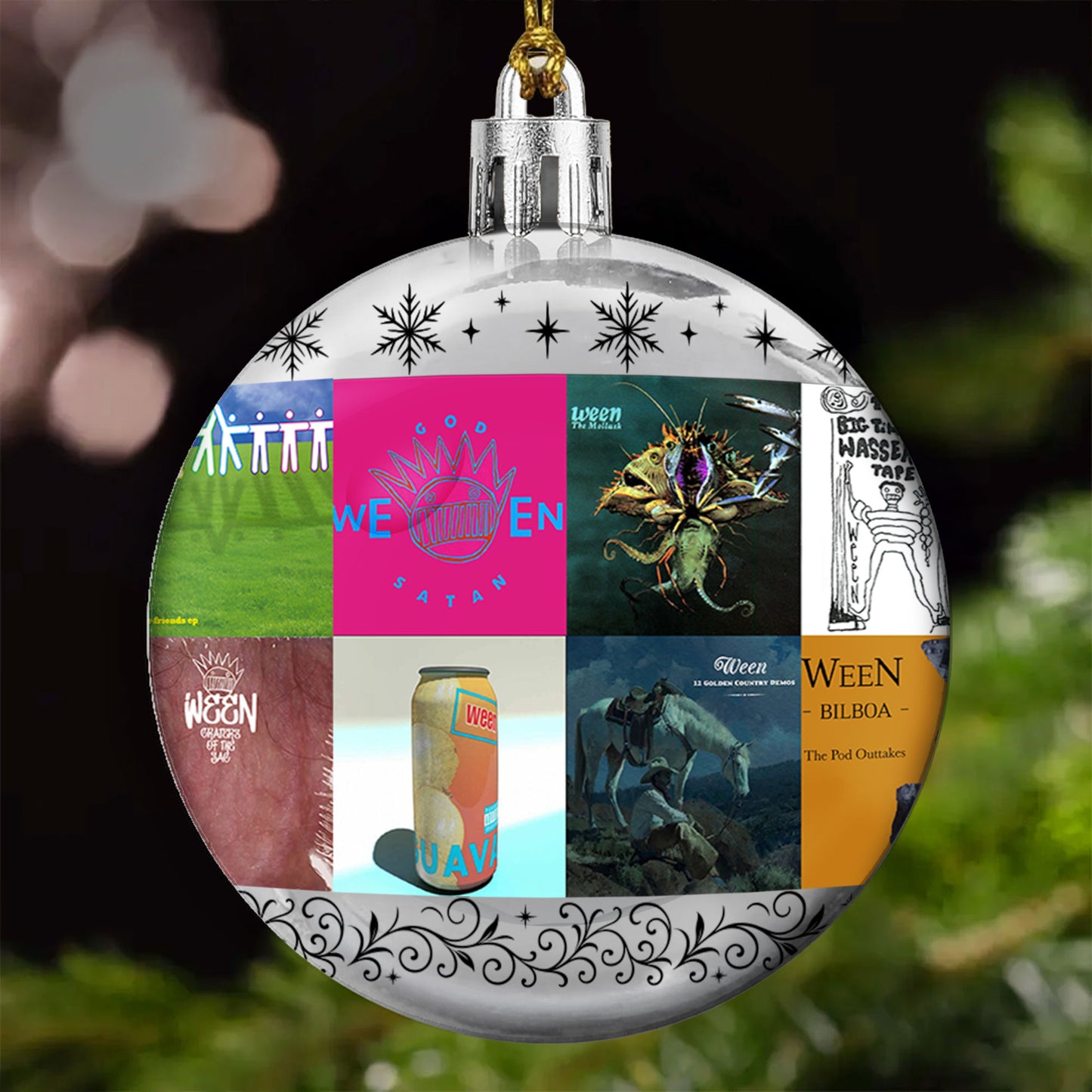 Ween Ball Ornament – A Wild and Whimsical Tribute to Musical Eccentricity