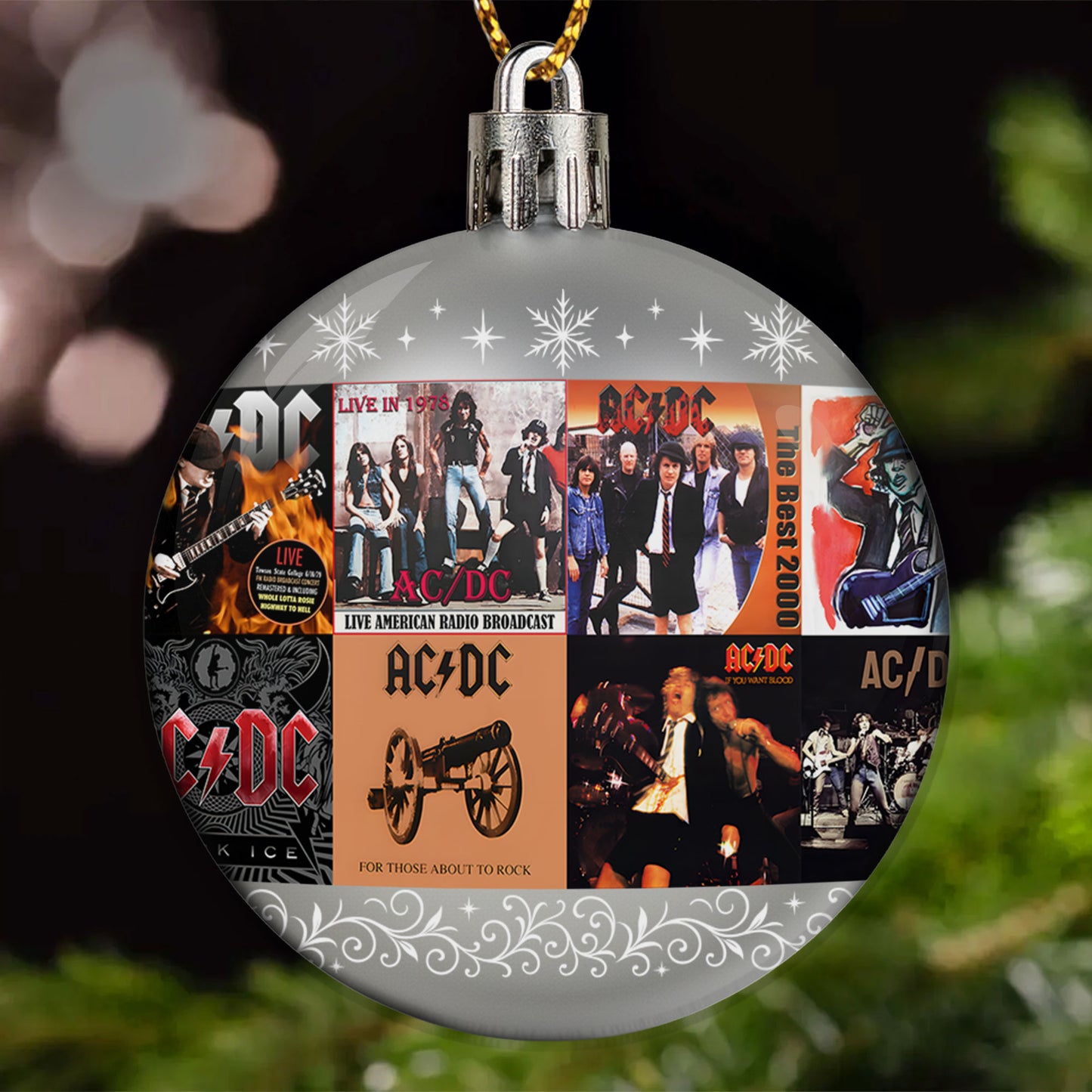 AC/DC Ball Ornament – The Ultimate Rock ’n’ Roll Christmas Gift
