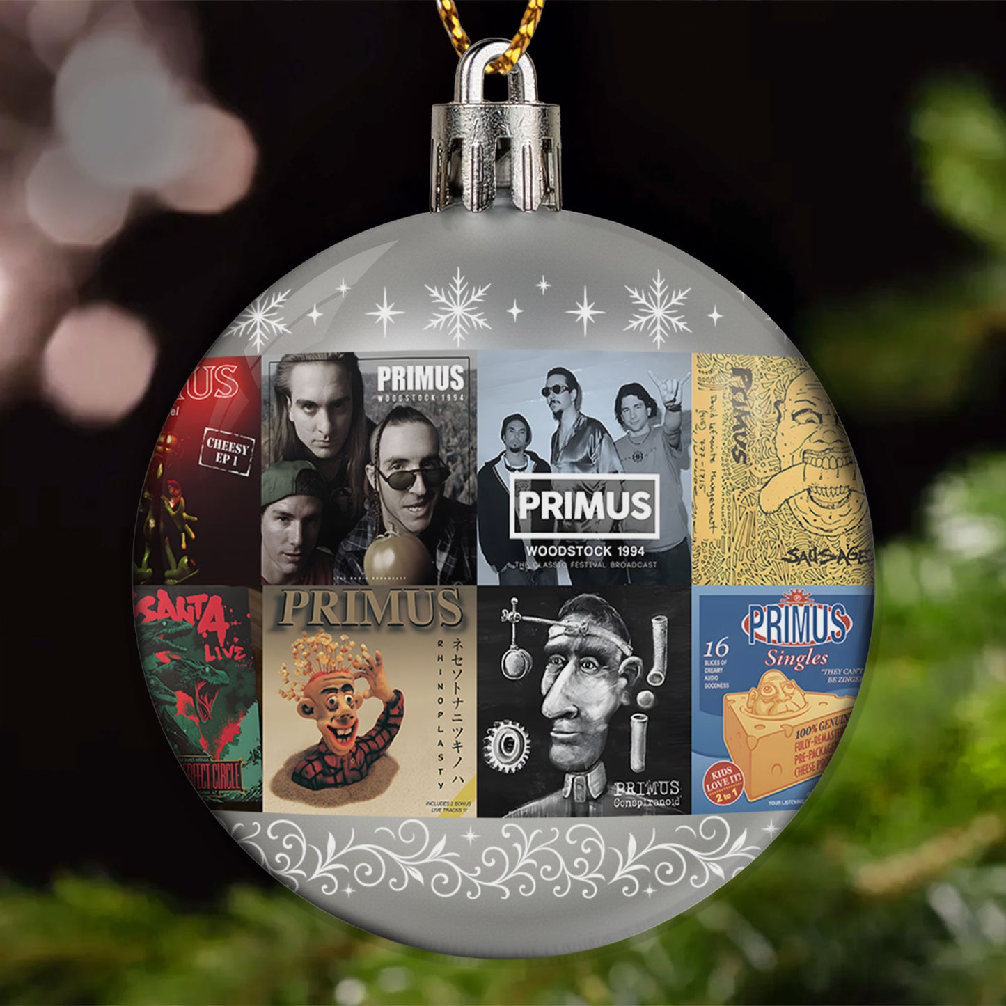 Primus Ball Ornament – A Whimsical Spin on Funky Rock Traditions