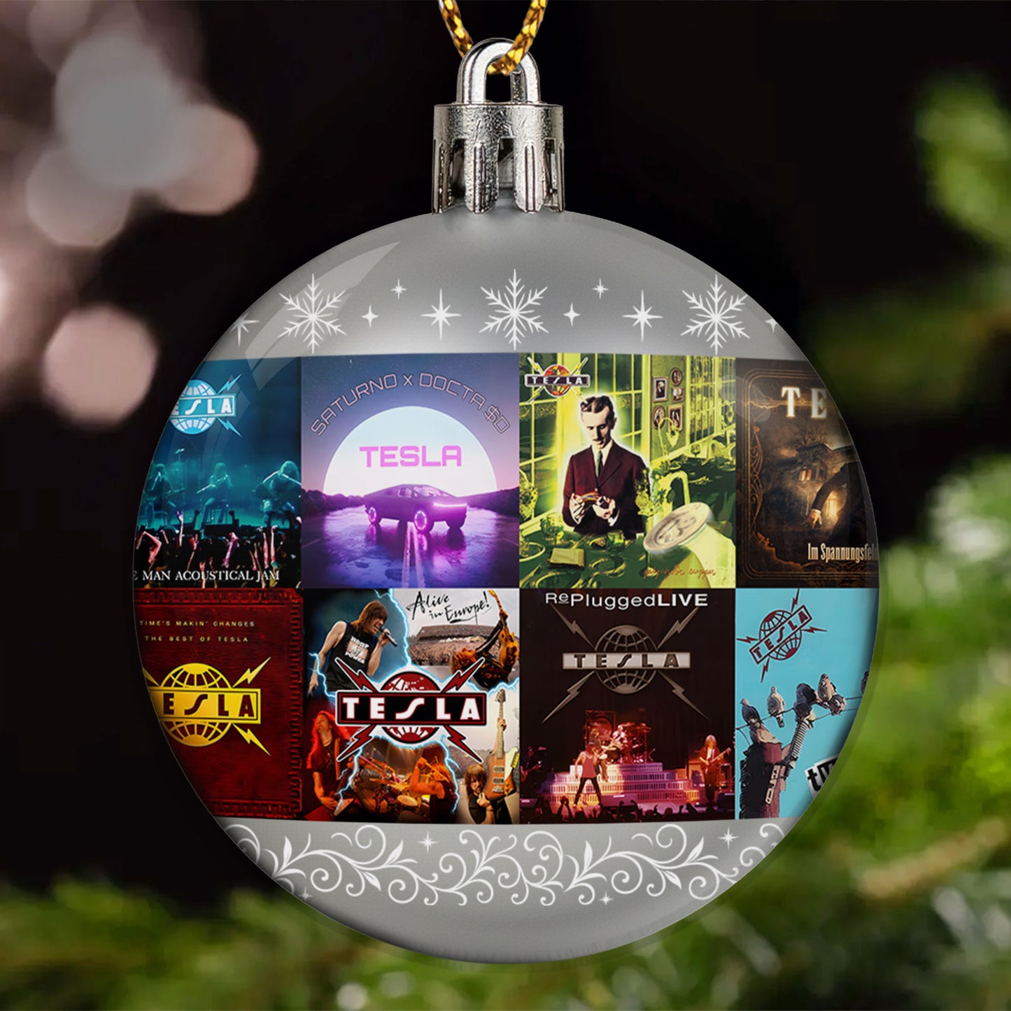Tesla Ball Ornament – Classic Rock Power Collection