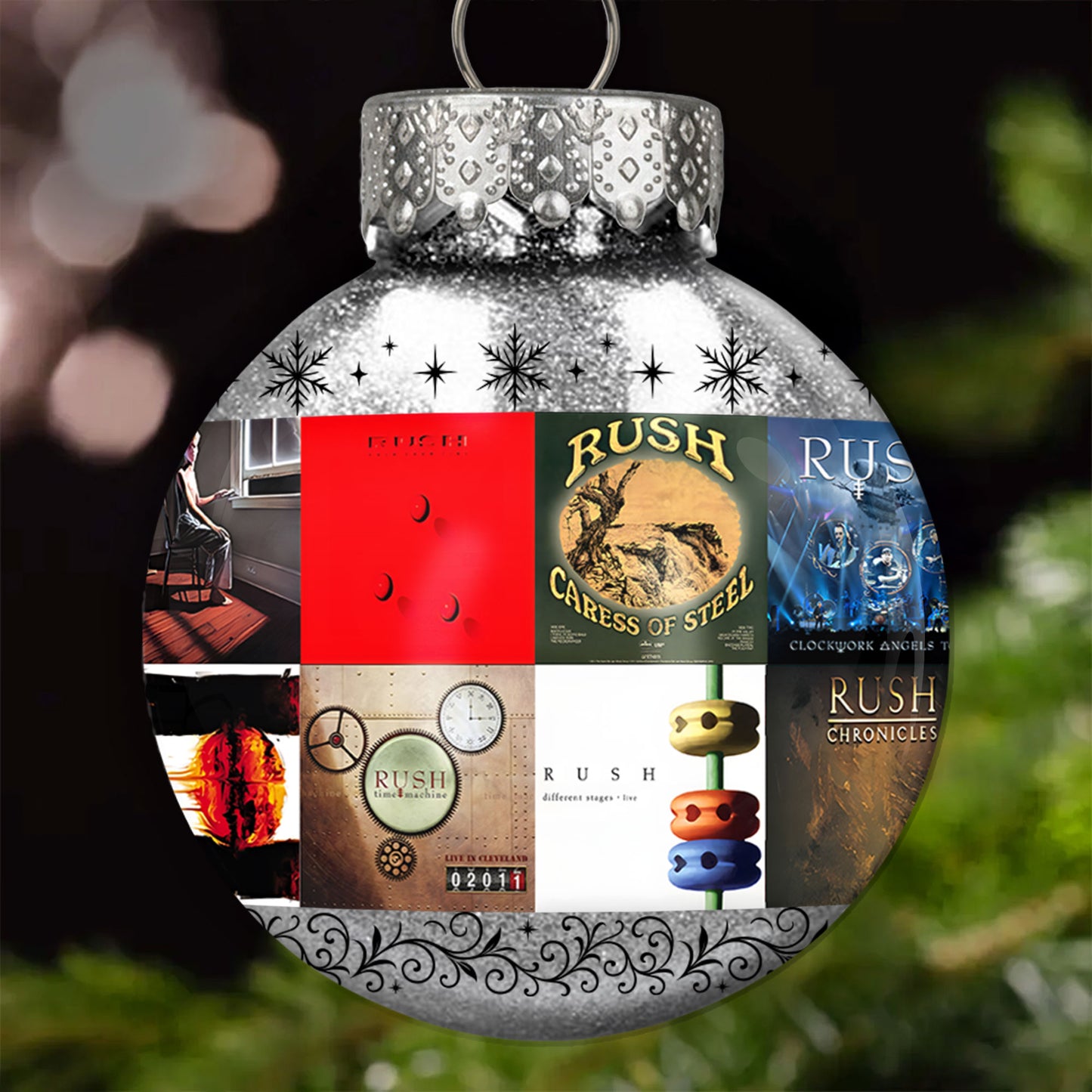 Rush Ball Ornament – A Progressive Rock Masterpiece for the Holiday Season