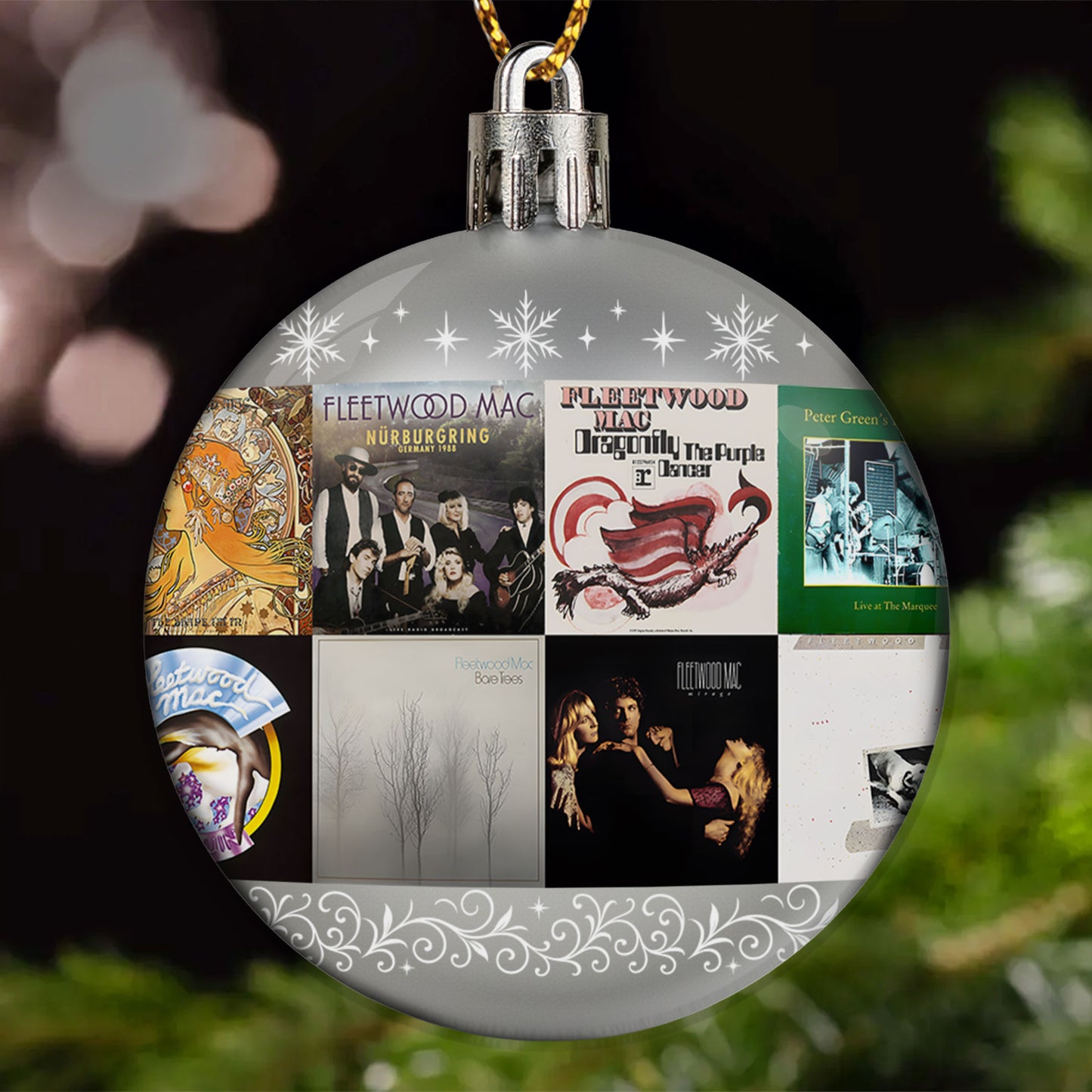 Fleetwood Mac Ball Ornament – A Timeless Touch of Classic Harmony