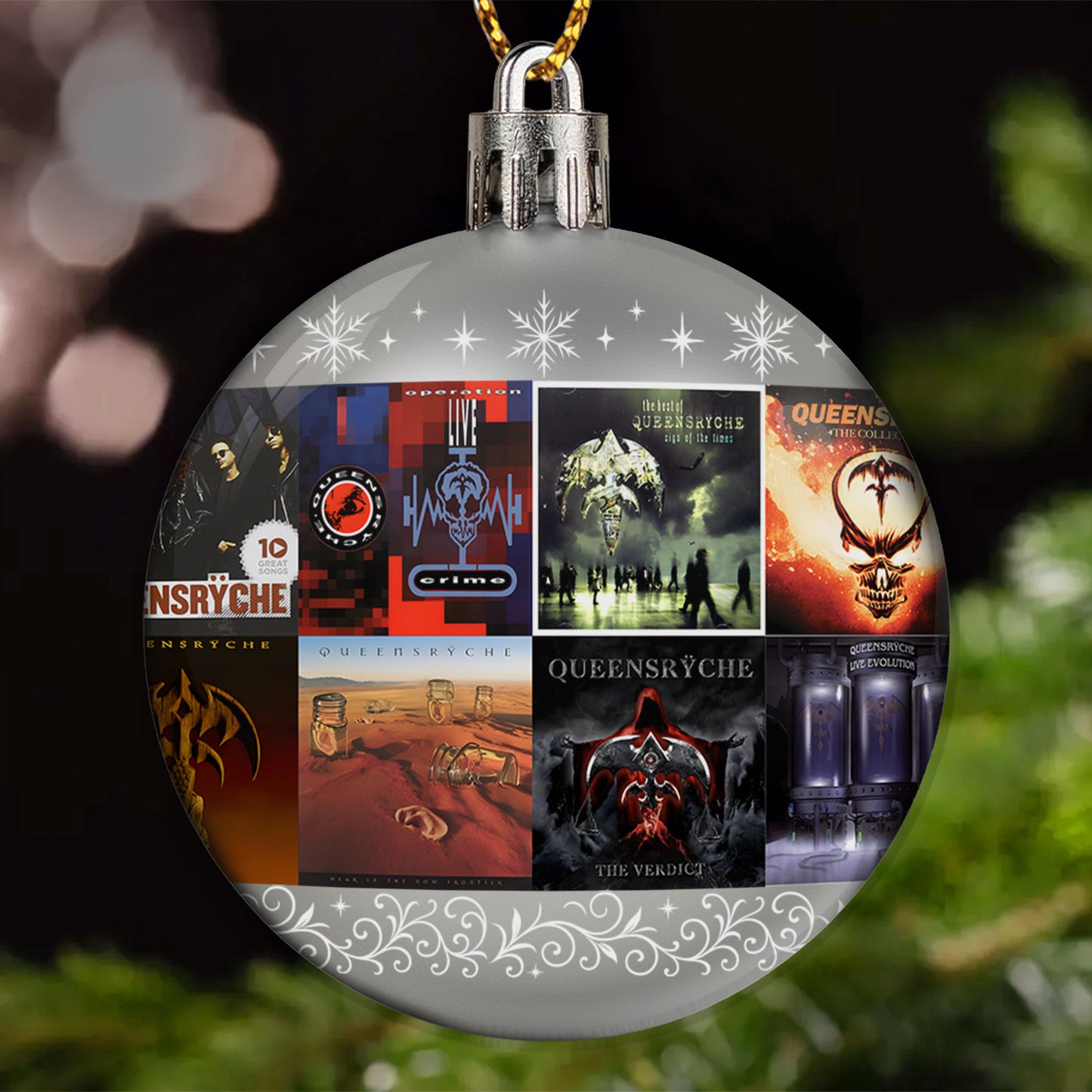 Queensrÿche Ball Ornament – Progressive Metal Legends