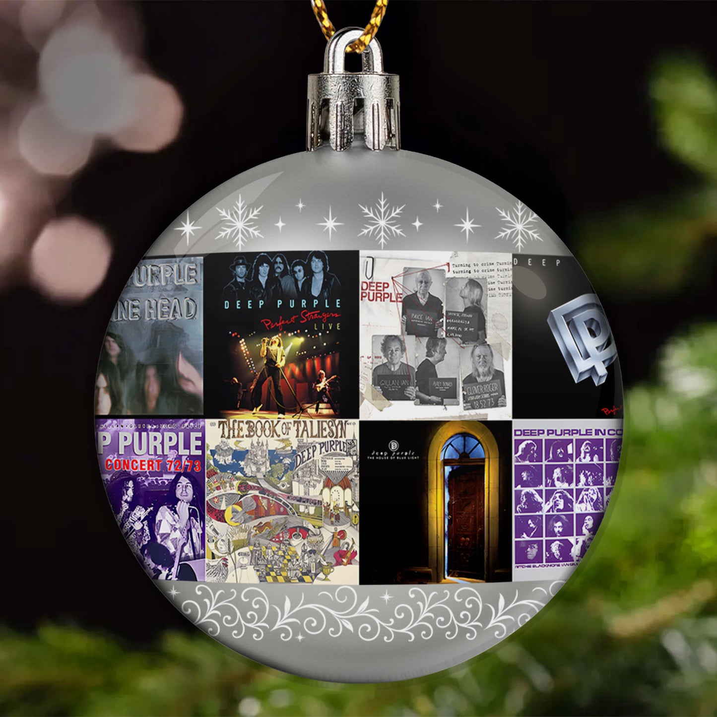 Deep Purple Ball Ornament – Hard Rock Heritage
