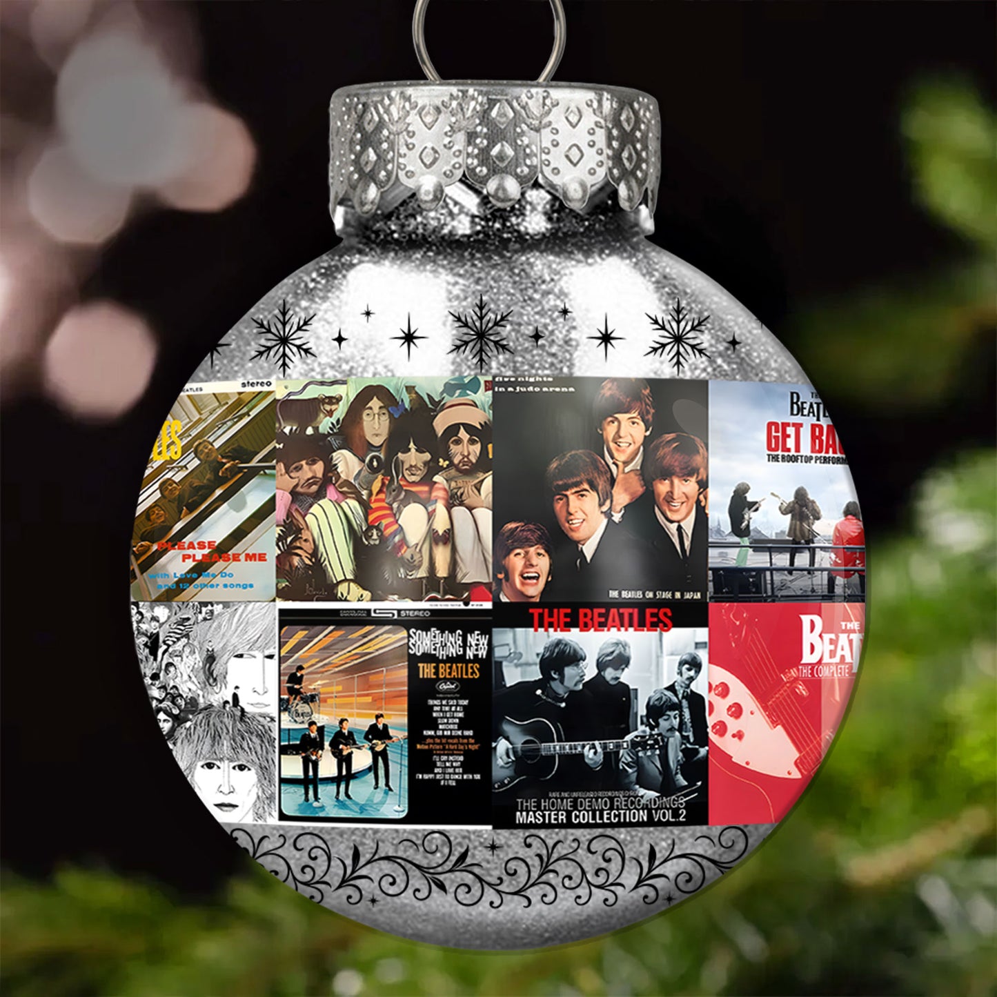 The Beatles Ball Ornament – A Legendary Tribute to Timeless Music