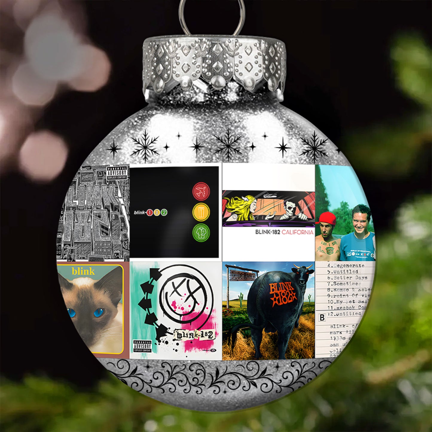 Blink-182 Ball Ornament – A Pop-Punk Holiday for the Young at Heart