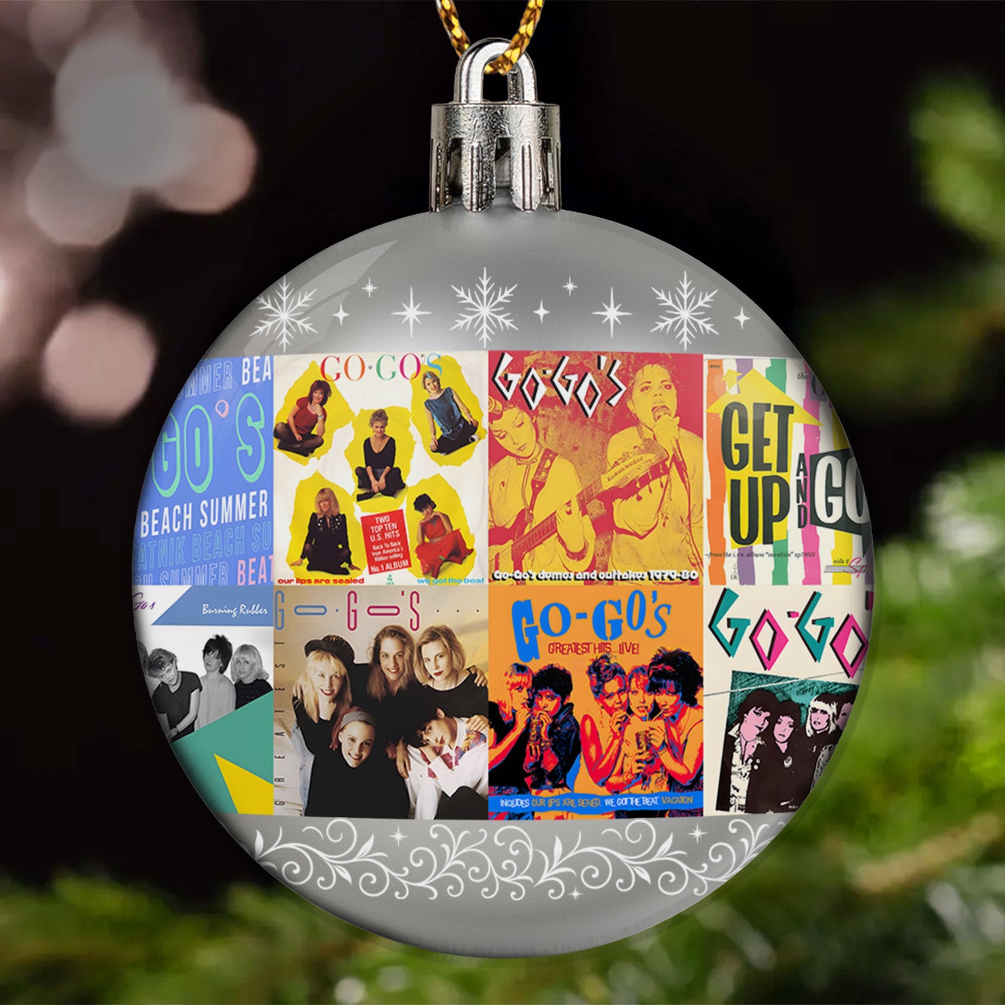 The Go-Go’s Ball Ornament – Pop Rock Trailblazers