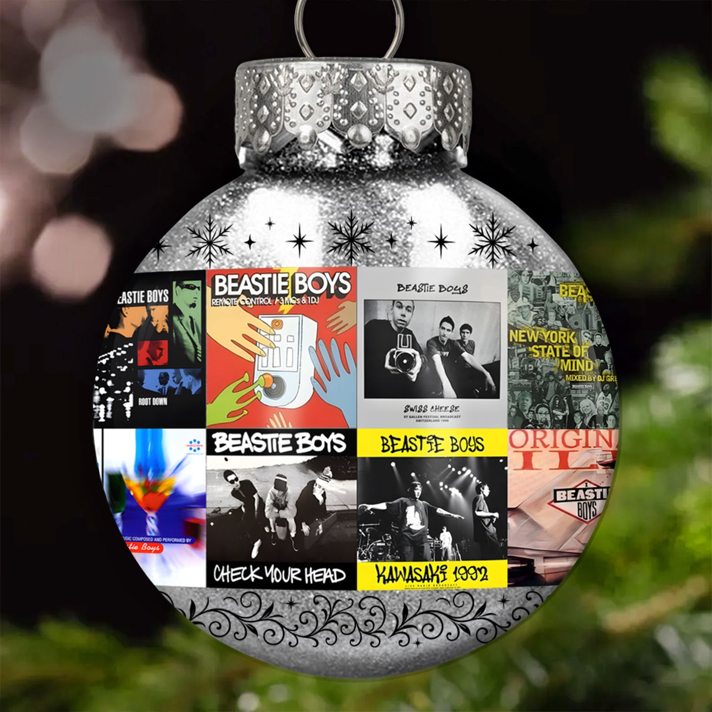 Beastie Boys Ball Ornament – A Classic Hip-Hop Twist for Your Holidays