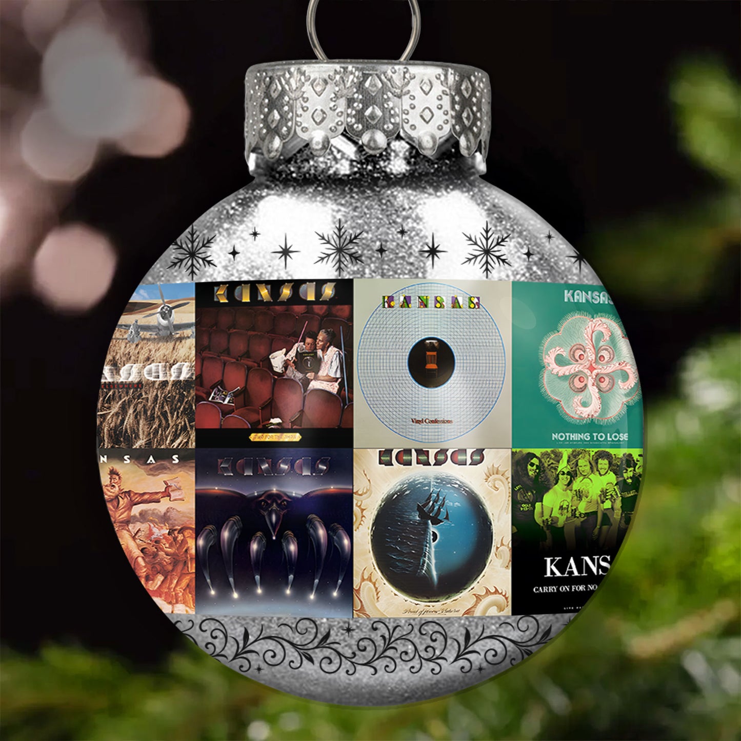 Kansas Ball Ornament – Carry On the Spirit of Classic Rock