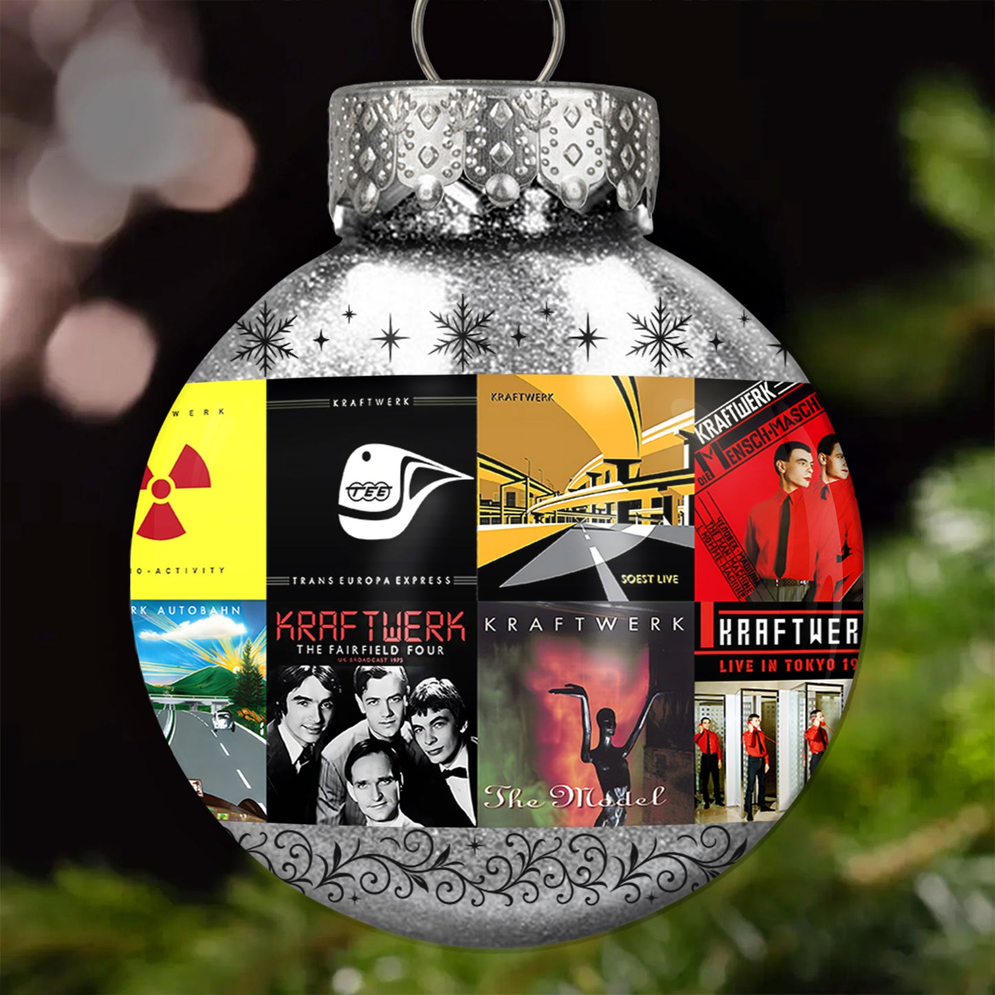 Kraftwerk Ball Ornament – The Pioneers of Electronic Sound